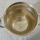 Silver metal ice bucket from Christofle House