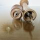 Large designer pepper mill made in Italy 1960