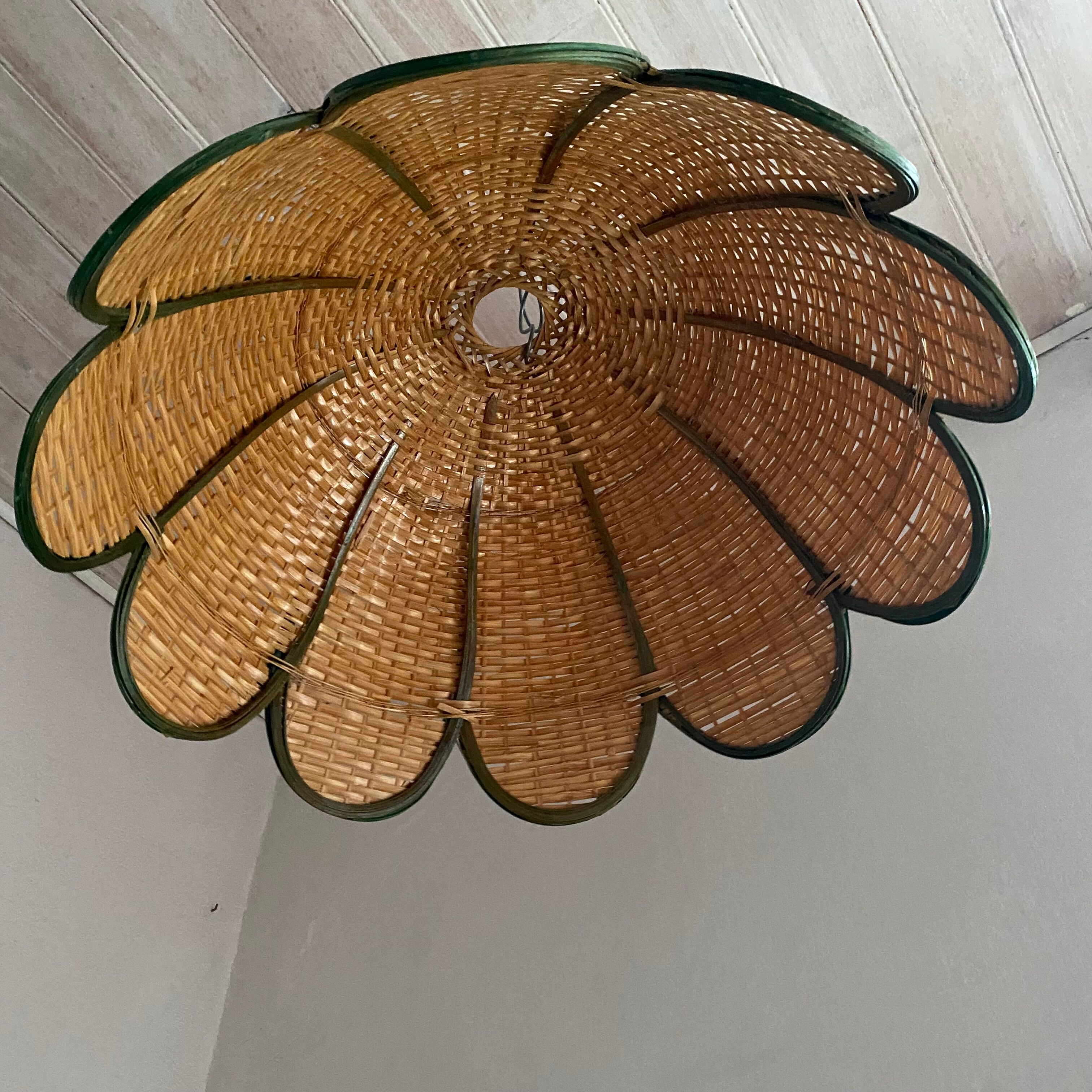 Vintage bamboo buffery bicolor abat