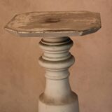 Small column in painted wood.