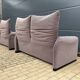 2x Cassina Maralunga 2zit original ribble fabric