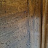 Large wooden mirror