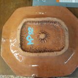 Ceramic octagonal tray