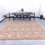 8x10 Terracotta Wool Turkish Vintage Rug, 269x300Cm