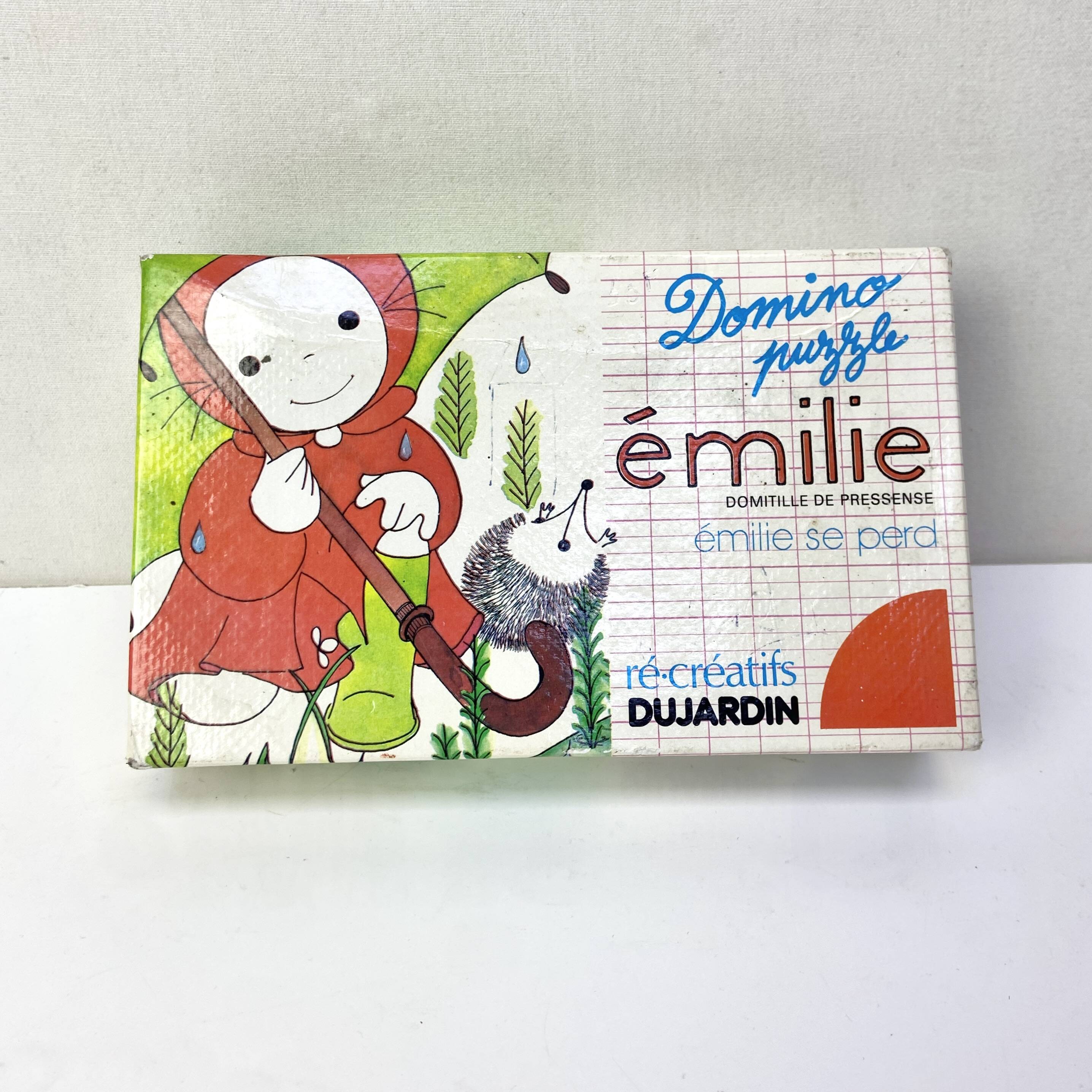 Emilie - vintage domino puzzle - 28 pieces