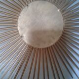 Large brass sun mirror diameter 71 cm