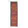 Tapis Kilim 3x10 Orange citrouille 93x308 cm