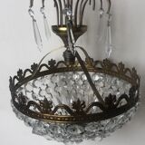 Crystal tassel chandelier