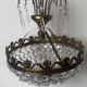 Lustre pampilles en cristal
