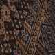 Vintage Turkish handmade rug 125x212 cm
