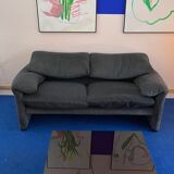 Maralunga sofa 2 seats Cassina edition 80s/90s