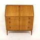 Scandinavian secretary in elm, Swedish modern, Sweden, 1940.