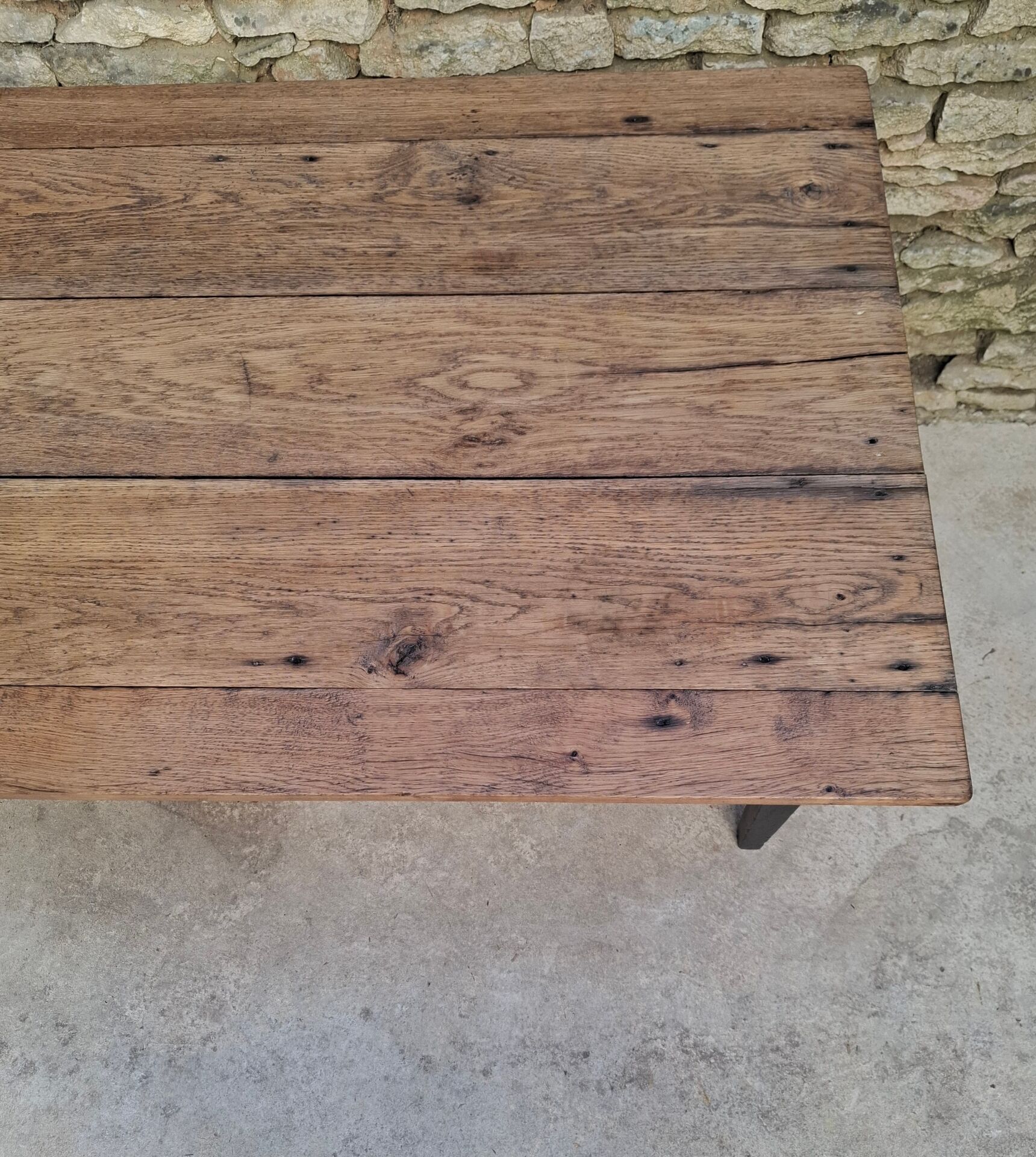 Oak farmhouse table 200cm