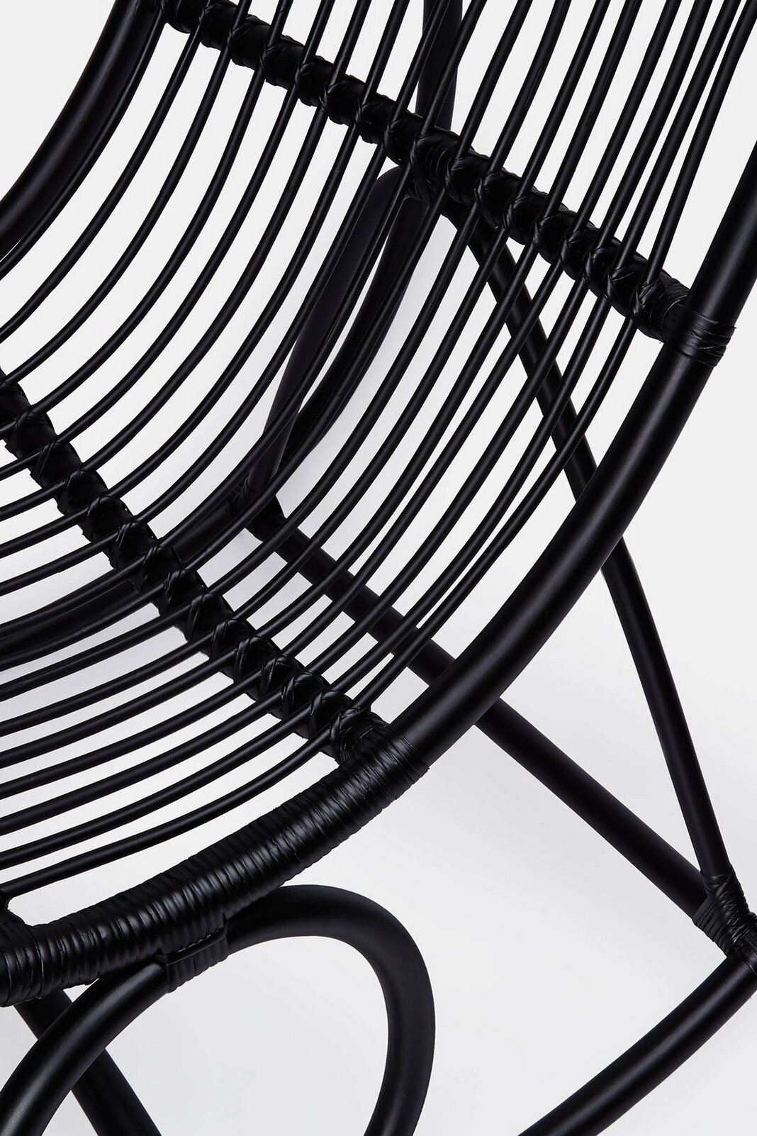 Rocking-flesh rattan design 50s by Nanna Ditzel
