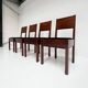 The Hague School set of 4 dining chairs by Muntendam for LOV, 1920’s