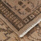 Classic floral brown vintage  rug