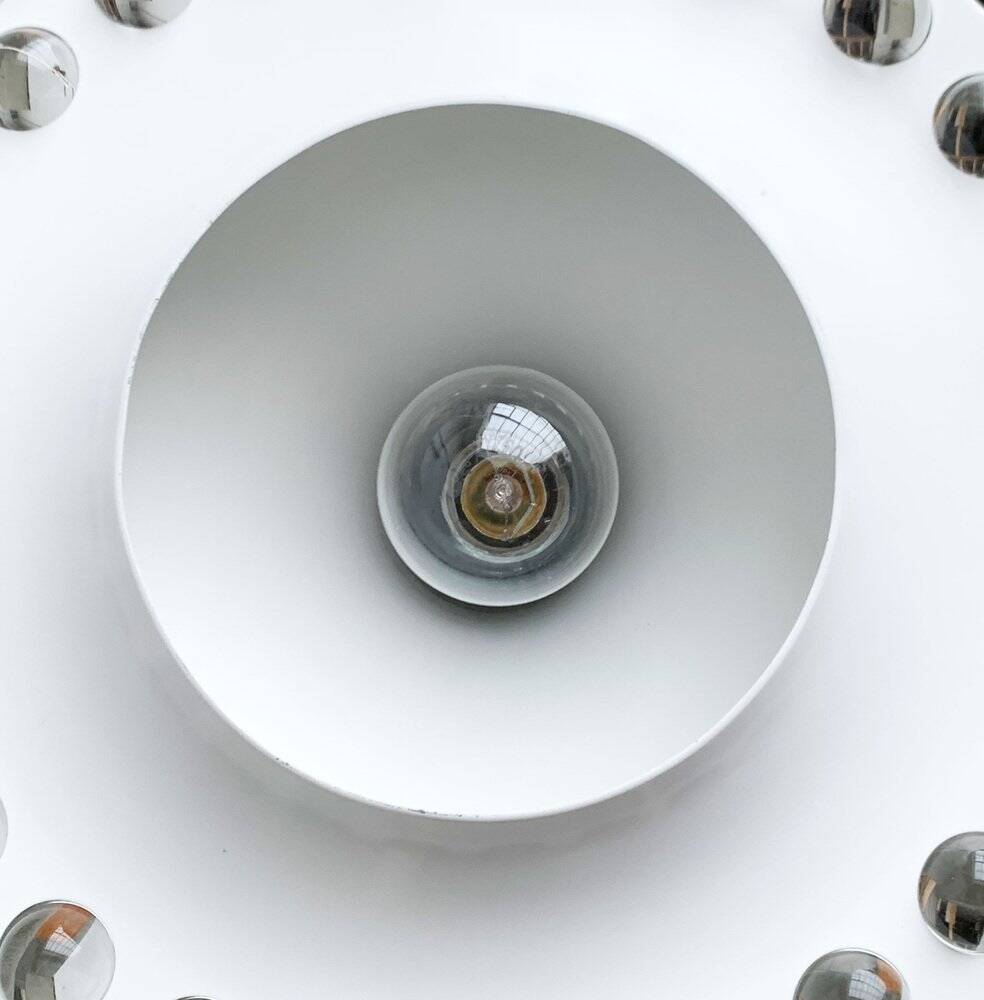 Italian period suspension space, mid-century, with acrylic beads, 1960s.