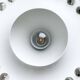 Italian period suspension space, mid-century, with acrylic beads, 1960s.