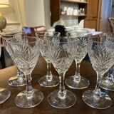 Beautiful lot of crystal glasses from Saint Louis