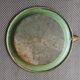 Hand-painted metal ashtray - Late 19th/early 20th century
