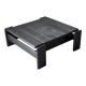 Table basse en bois noir