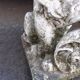 Vintage stone garden lions xxeme