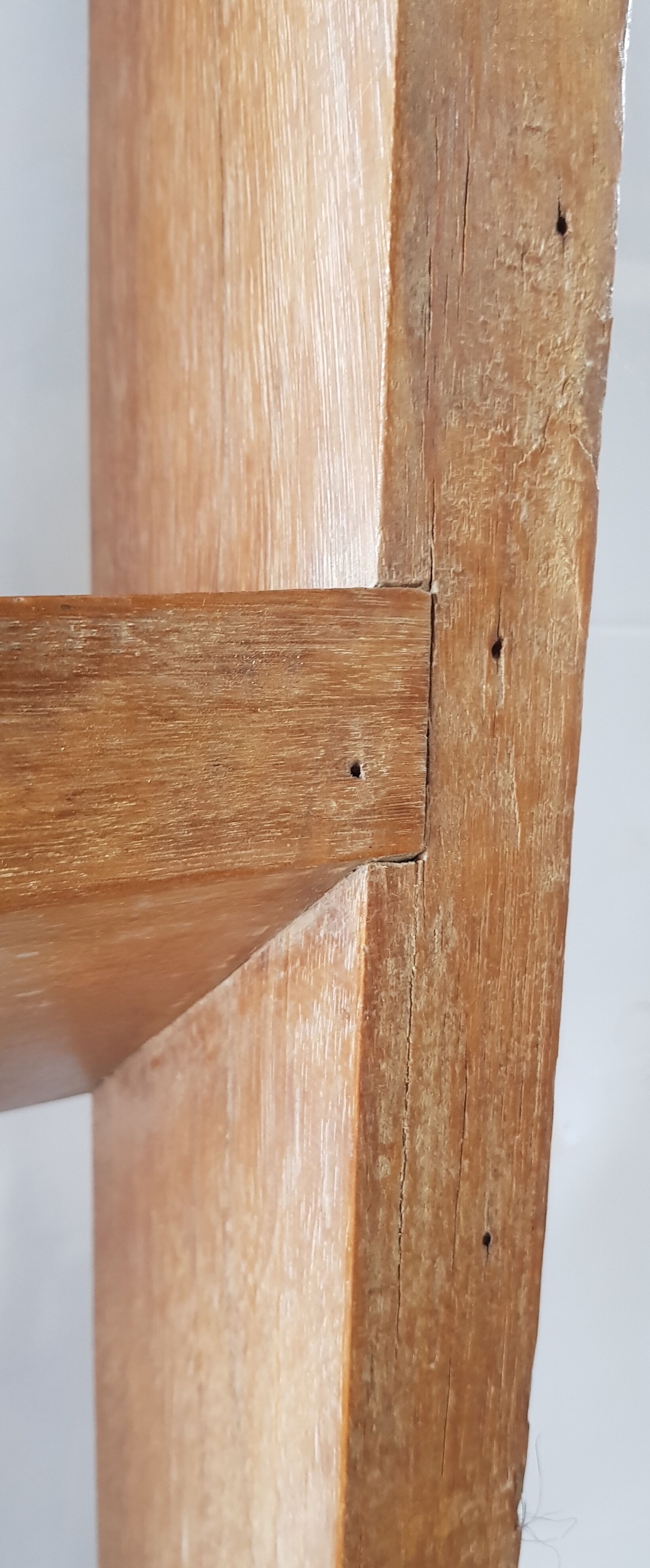 Old staircase in teak