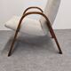 Pair of Bow Wood armchairs by Steiner from the 50s/60s
