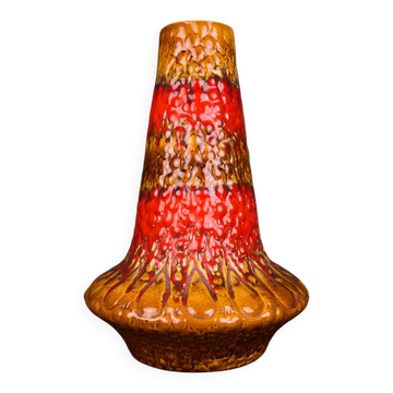 Vintage lava ceramic vase by Kil Liboje, Yugoslavia, 1960s.