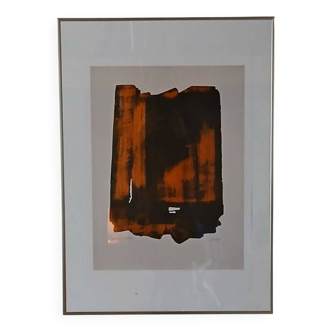 Pierre SOULAGES d'Après Eau forte XVI 1961
