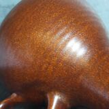 Vintage ceramic handle vase