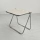 Platone white folding desk by Giancarlo Piretti for Anonima Castelli 1970