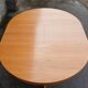 Extendable round table in elm
