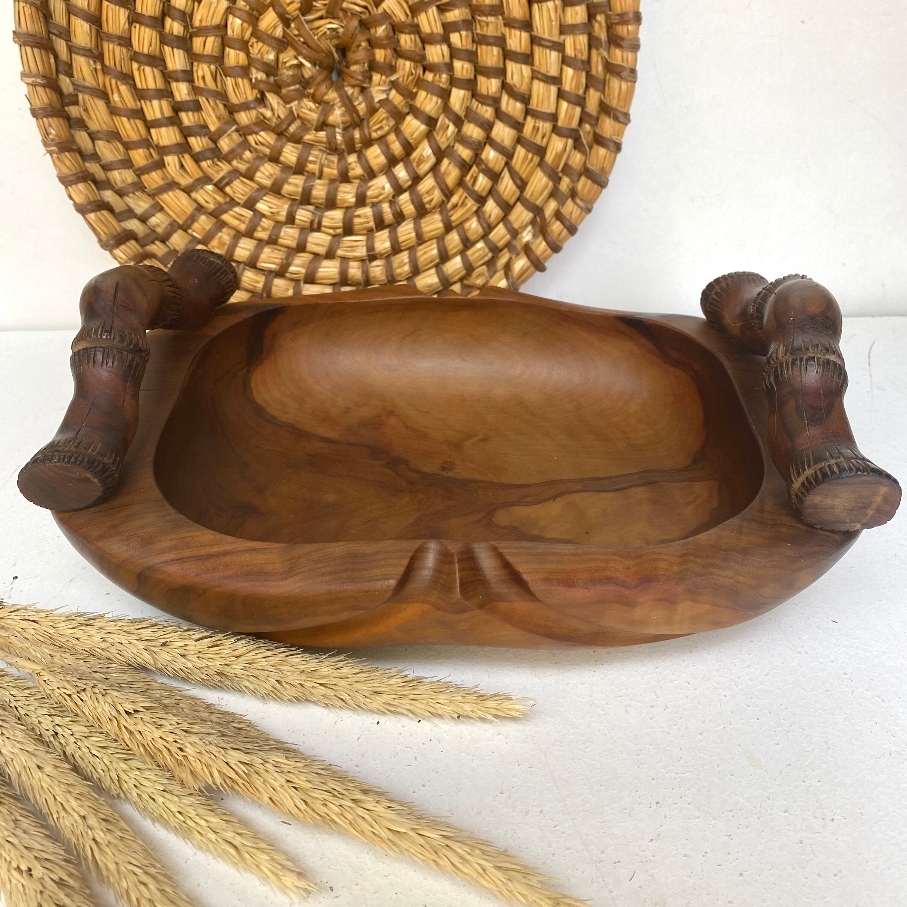 Olive wood dish