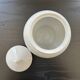 White porcelain candy box