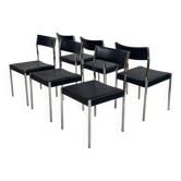 6 chaises par Ernst Lauclair 1966
