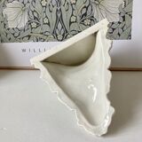 Wall console ceramic shelf