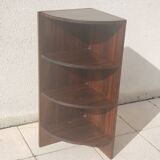 Wooden corner shelf