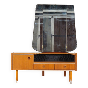 coiffeuse en teck, années