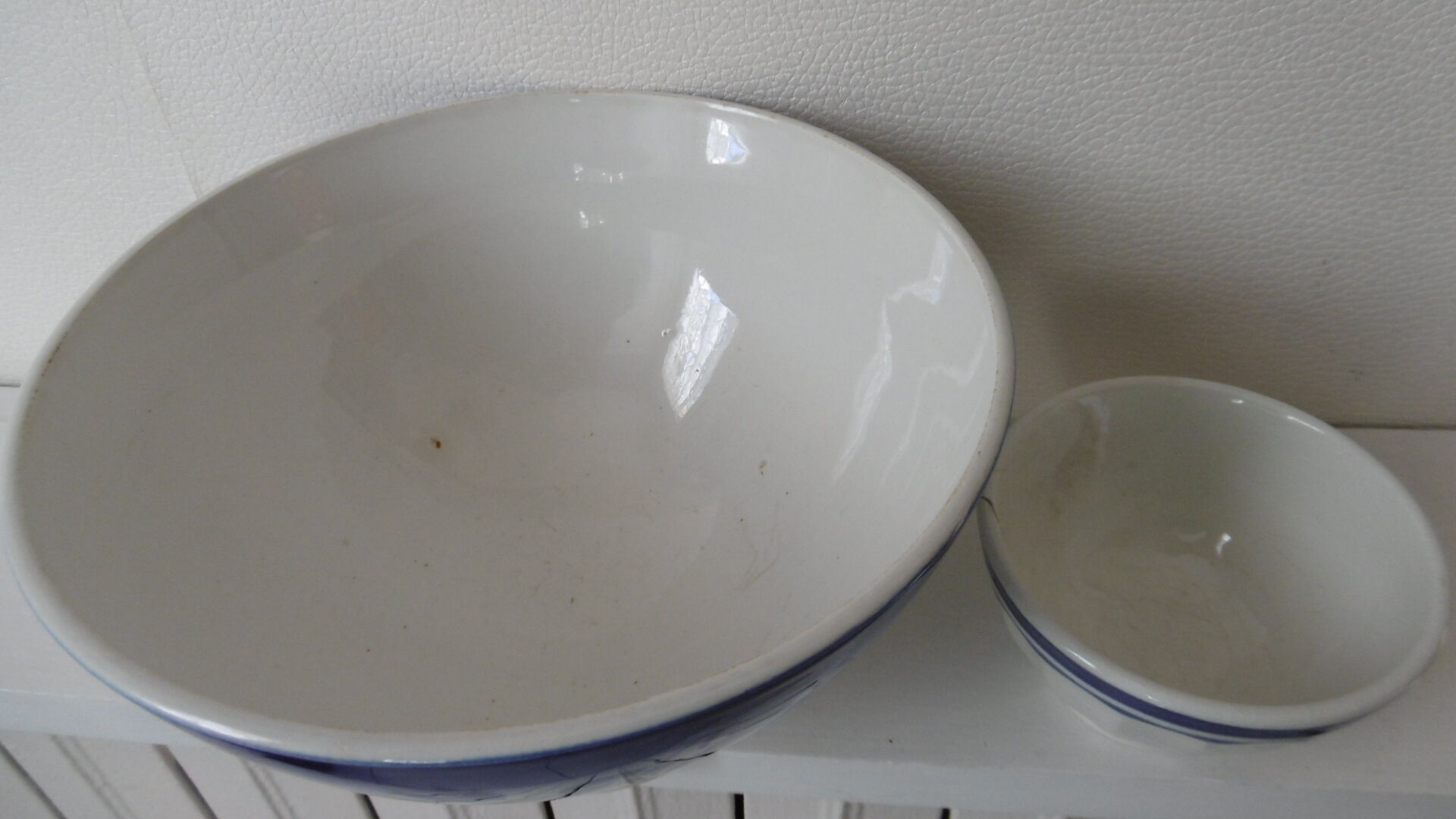 Old earthenware bowl