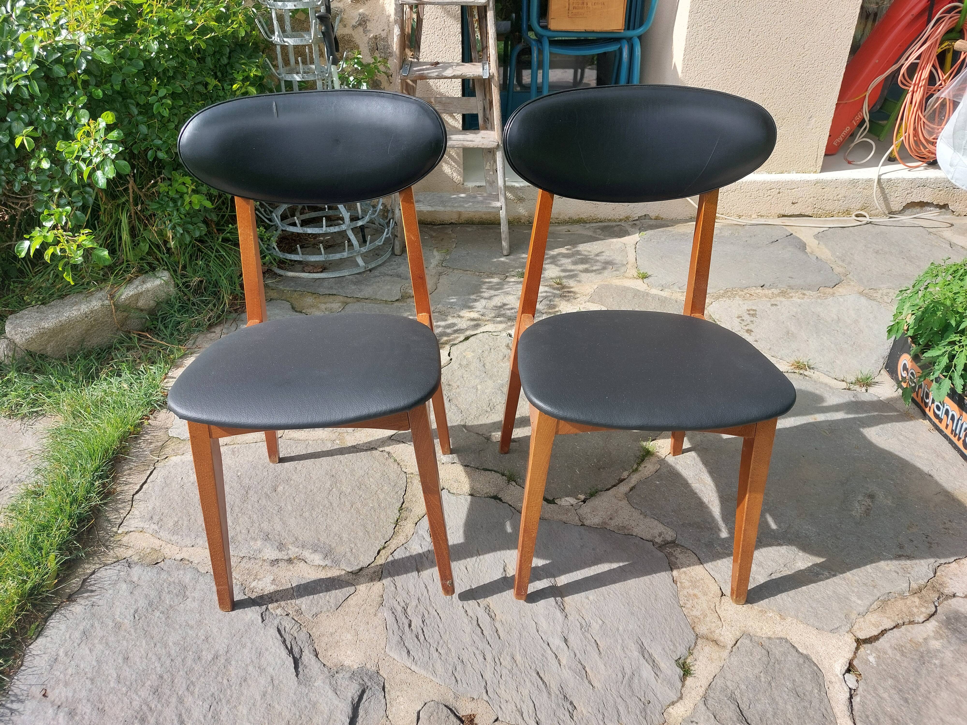 pair of Scandinavian chairs, unicorn style
