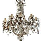 Italian balloon lustre, last quarter of the 19th century.