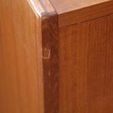 1960s Scandinavian teak chest of drawers