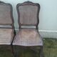 4 regency-style chairs