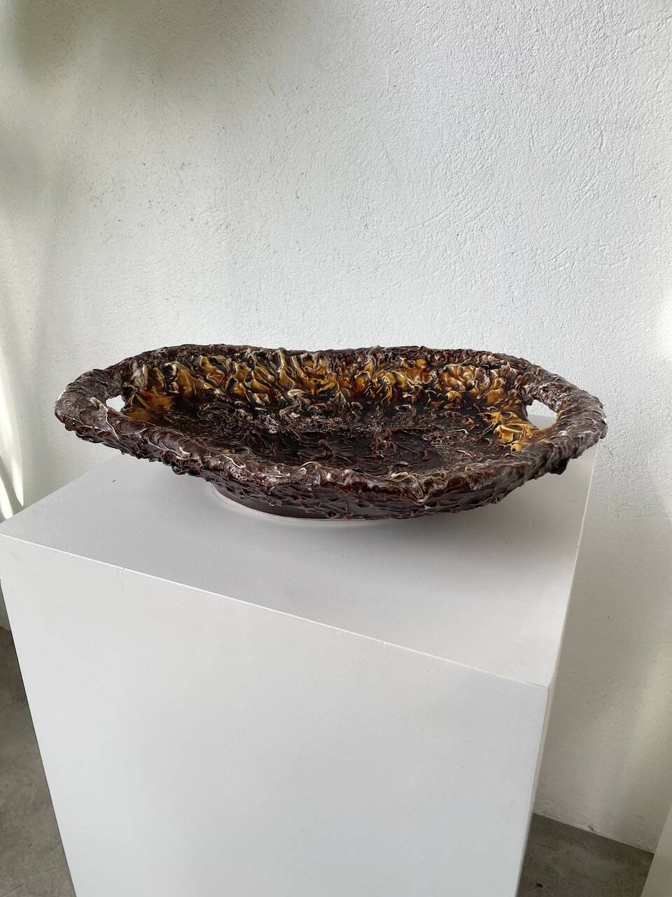 Plat en céramique fatlava Vallauris