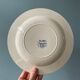 Set of 5 hollow plates Terre de Fer R&A Salins, model Palmes