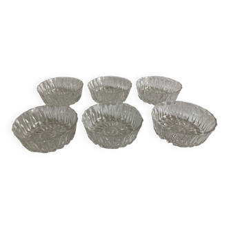 Set of 6 dessert cups