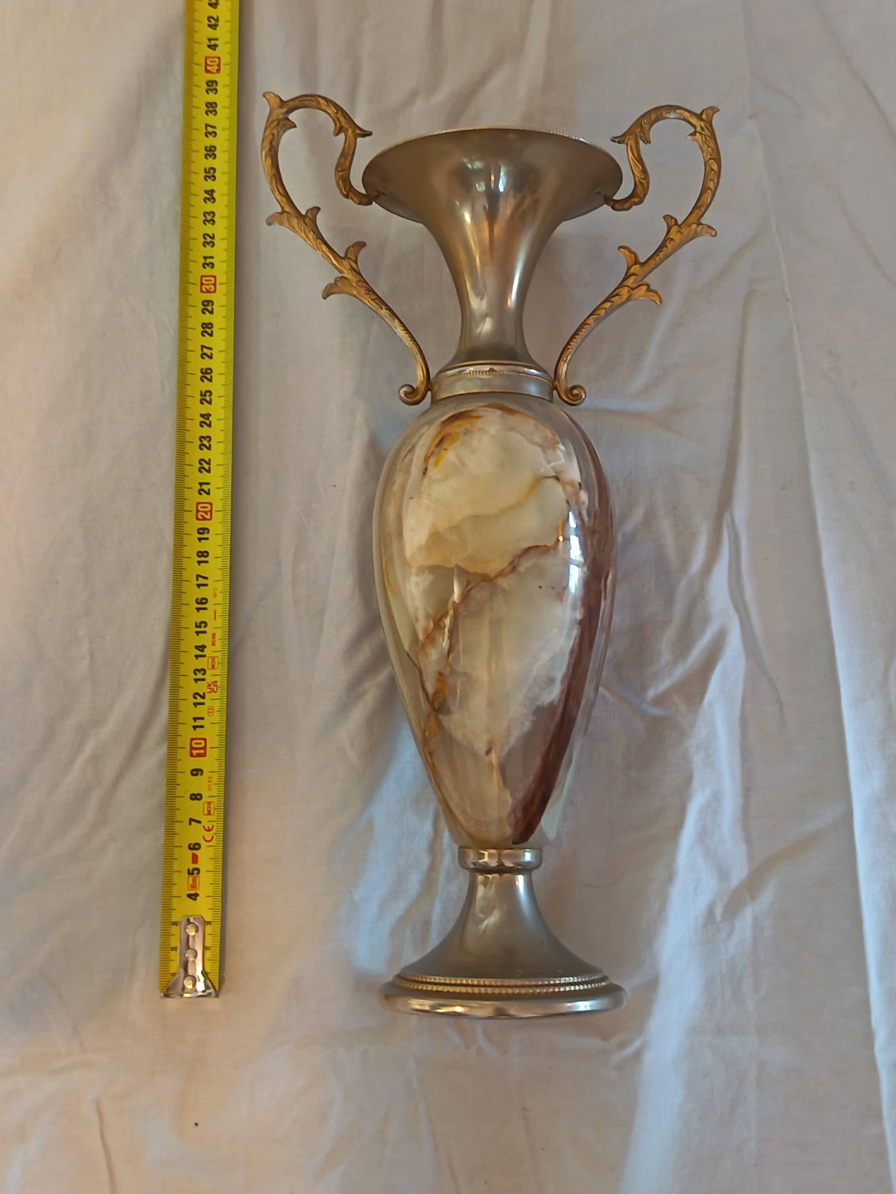 Vase en onyx Vintage.