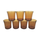 Verres à eau ambrés Duralex