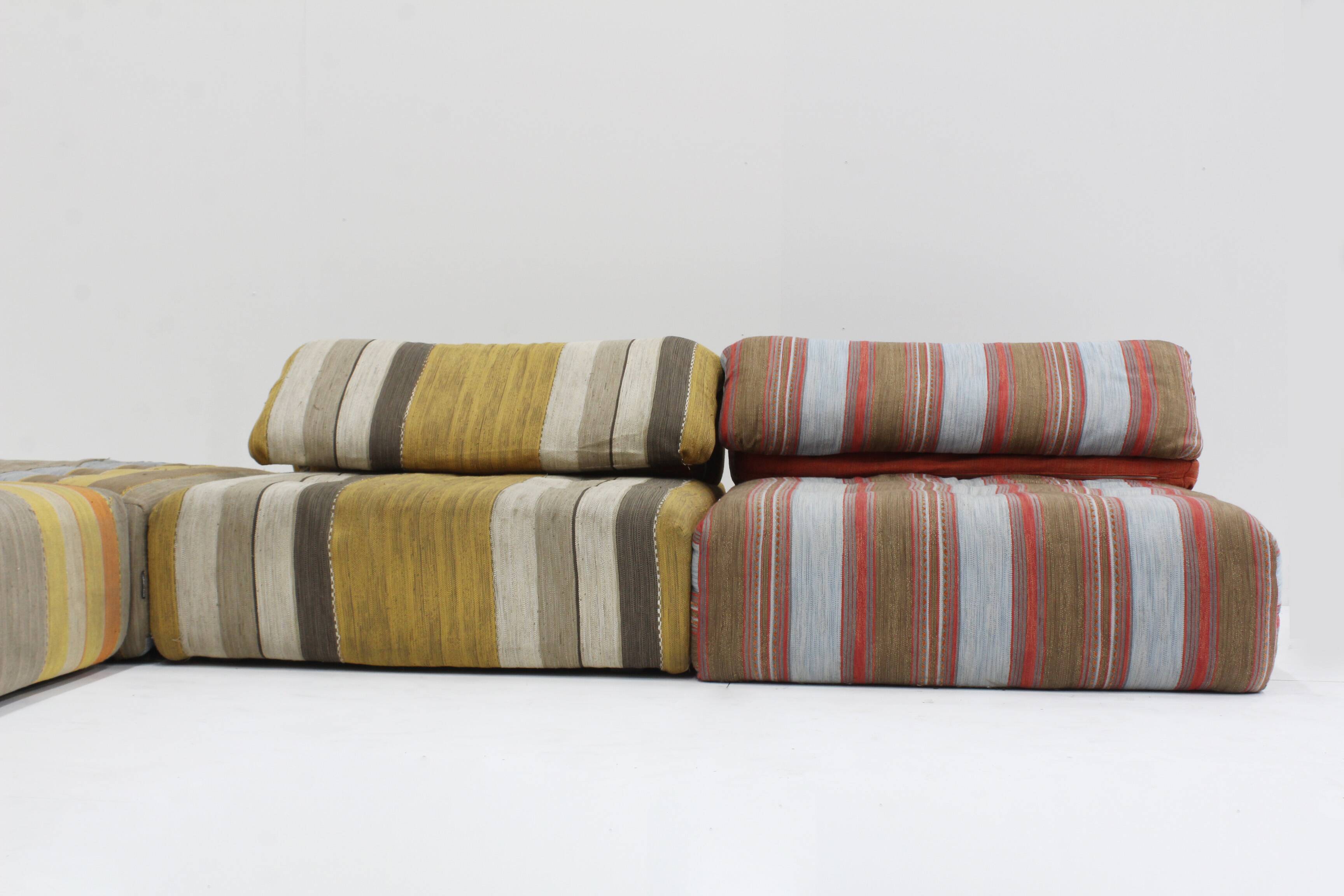 Roche Bobois Voyage Immobile modular lounge sofa set of 5
